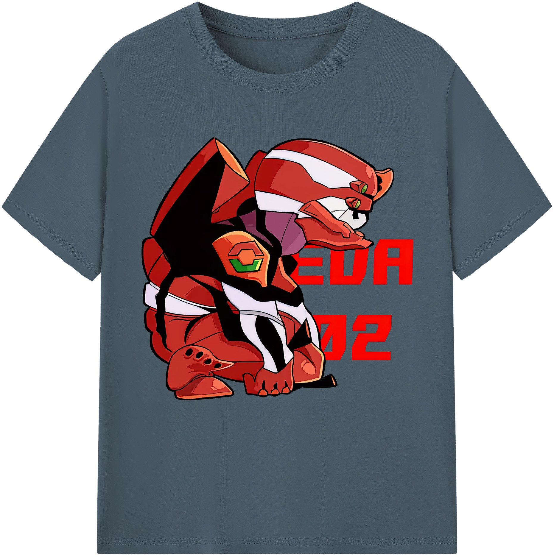 （画像用） EVA 新世紀エヴァンゲリオン 綿100％半袖Tシャツ（フロントプリント）